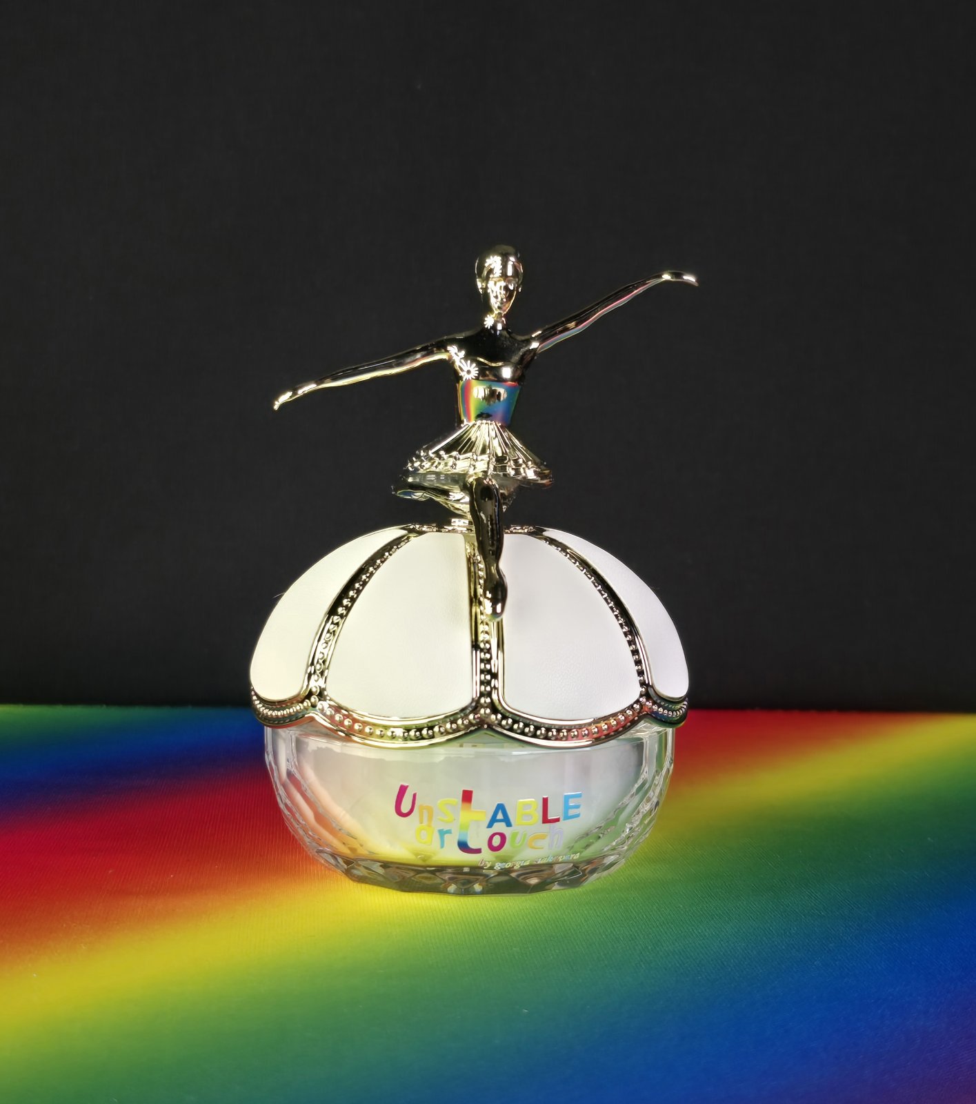 Ballerina Ornate Loose Powder Jar — view 2