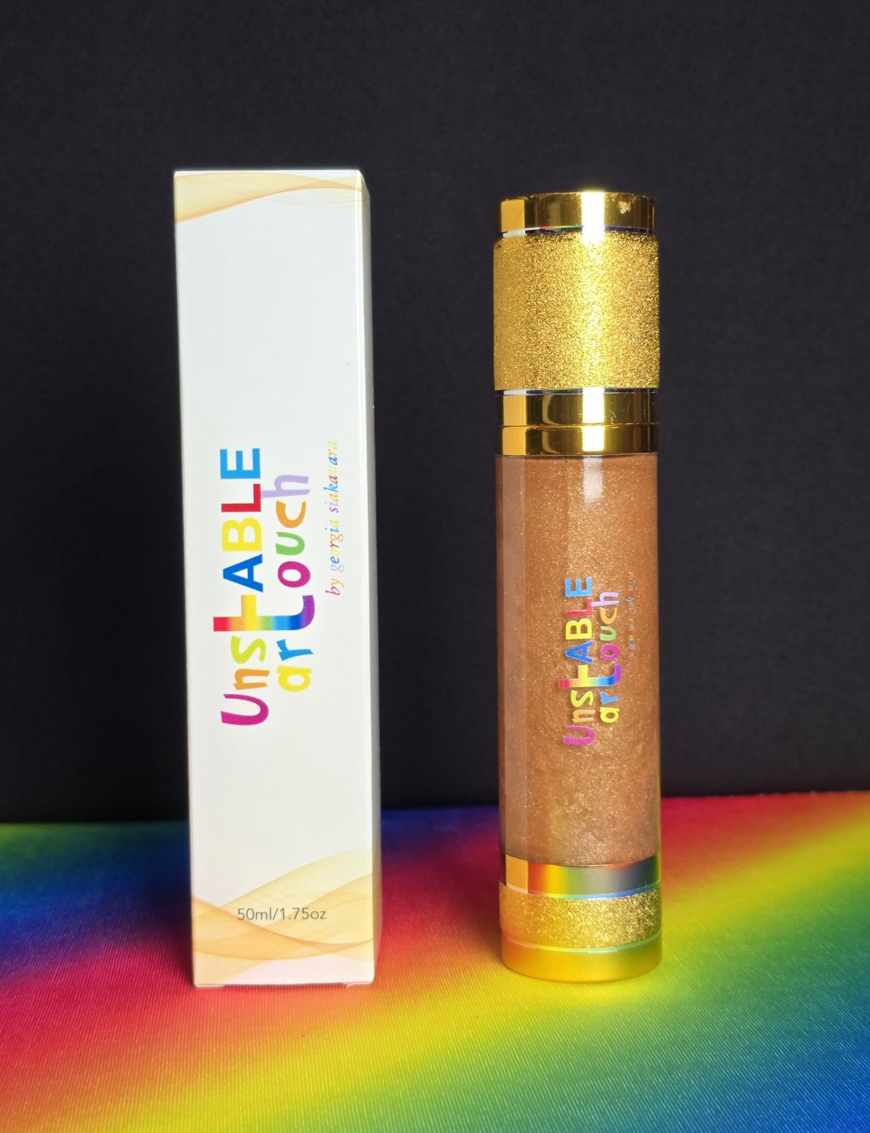 Shimmering dry oil